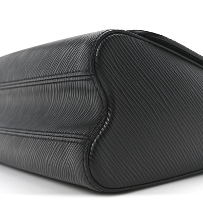 Louis Vuitton Epi Twist Braided Strap Shoulder Bag MM Black 10 of 10
