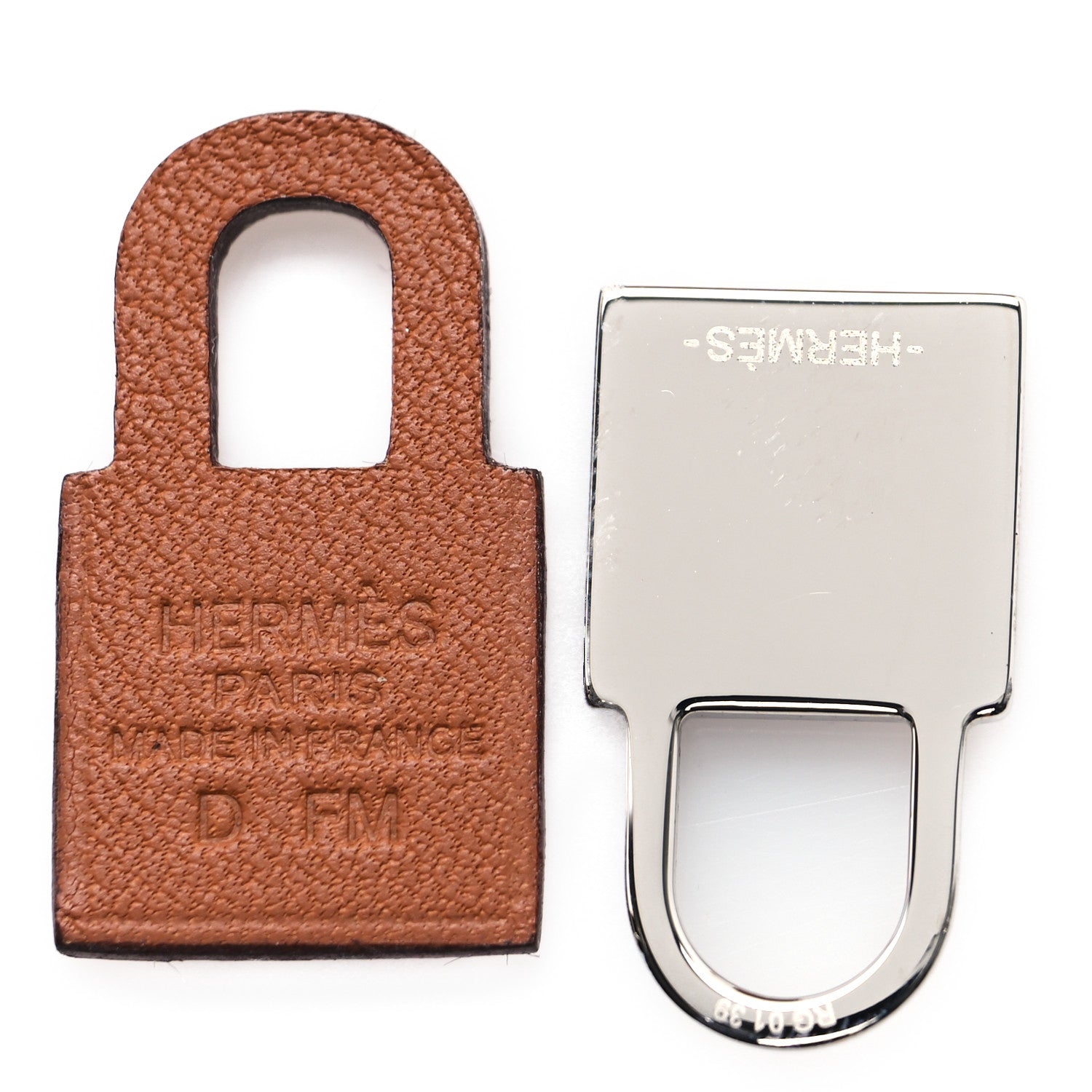 Hermes Palladium Swift O'Kelly Earrings Gold 3 of 6