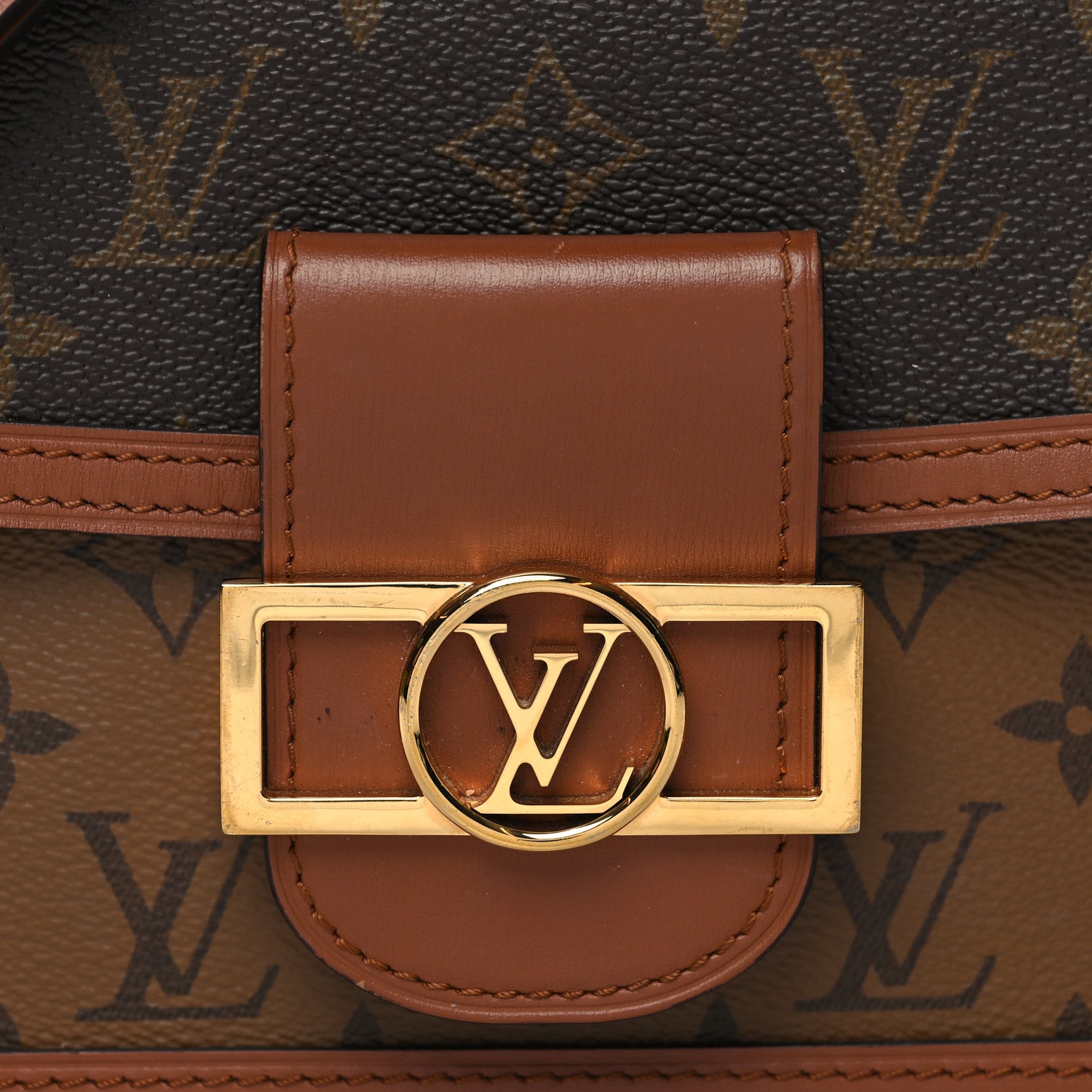 Louis Vuitton Reverse Monogram Dauphine Mini 9 of 12