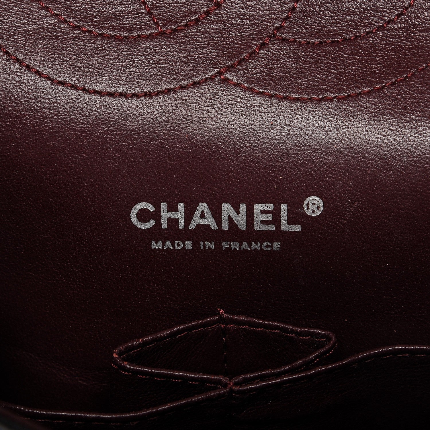 Chanel Aged Calfskin Quilted Accordion Double Flap Black 6 of 8