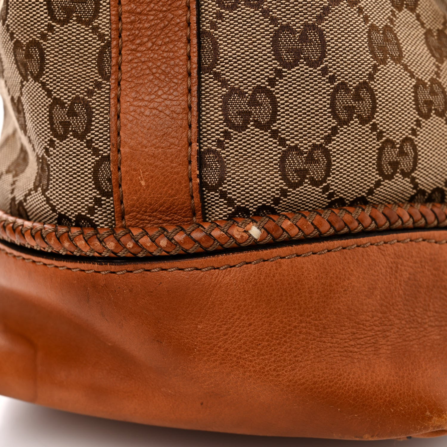 Gucci Monogram Medium Marrakech Tote Tan 12 of 14