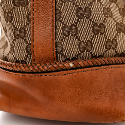 Gucci Monogram Medium Marrakech Tote Tan 12 of 14