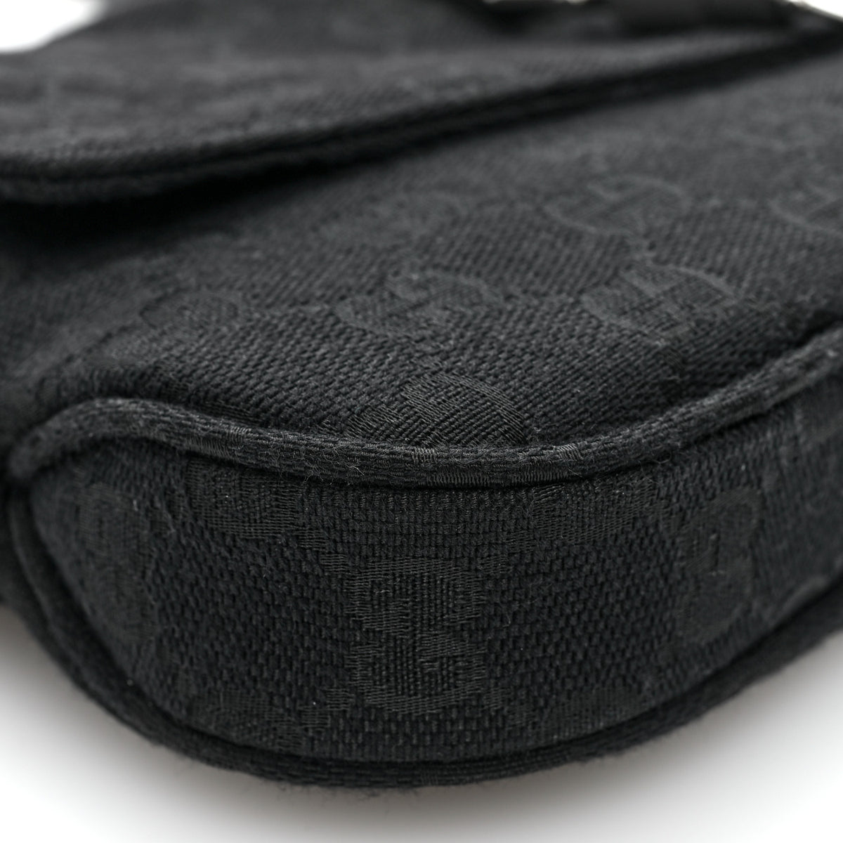 Gucci Monogram Medium Aperitivo Shoulder Bag  Black 8 of 9