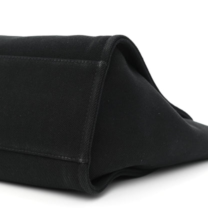 Chanel Canvas Pearl Medium Deauville Tote Black 9 of 14