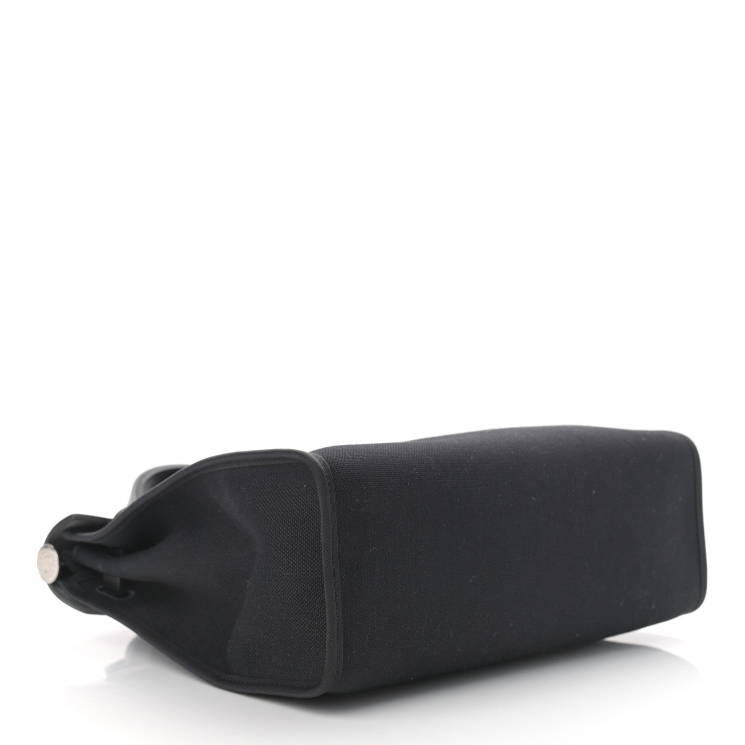 Hermes Military Toile Vache Hunter Herbag Zip PM 31 Black 5 of 12