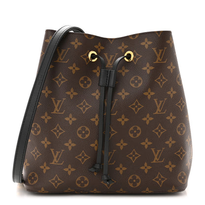 Louis Vuitton Monogram Neonoe MM Black 1 of 9