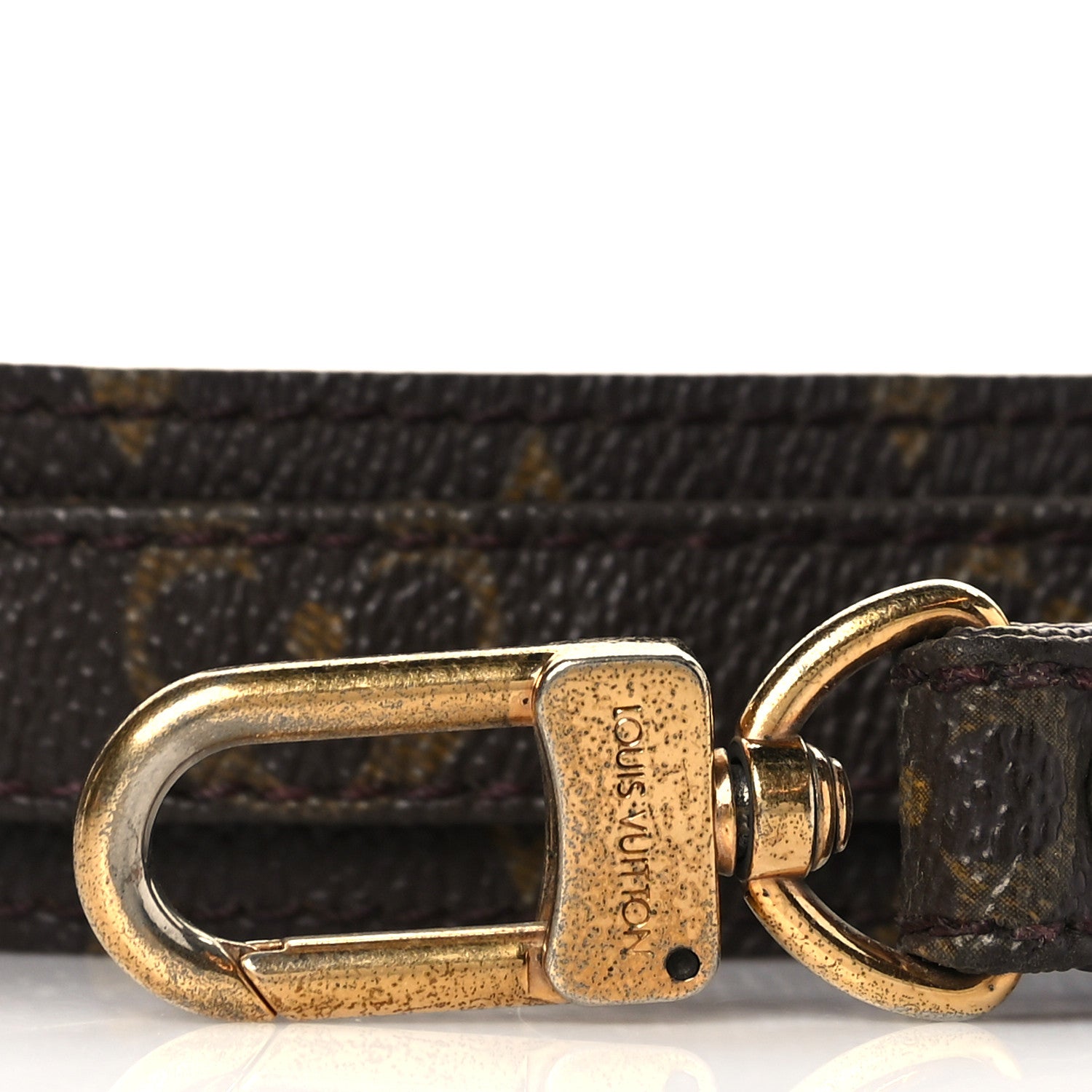 Louis Vuitton Monogram 16mm Shoulder Strap 2 of 4