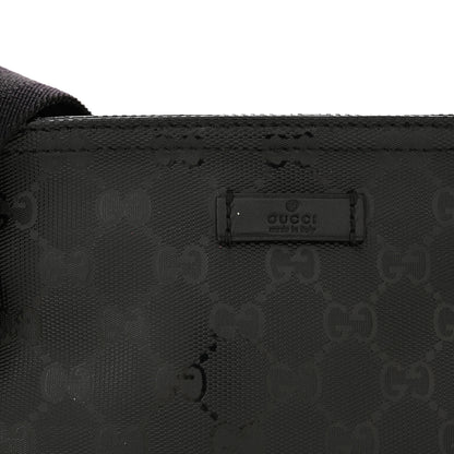 Gucci Imprime Monogram Small Flat Messenger Bag Black 12 of 13
