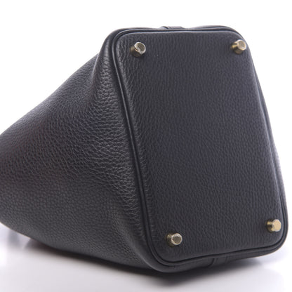 Hermes Taurillon Clemence Picotin Lock 18 PM Black 9 of 11