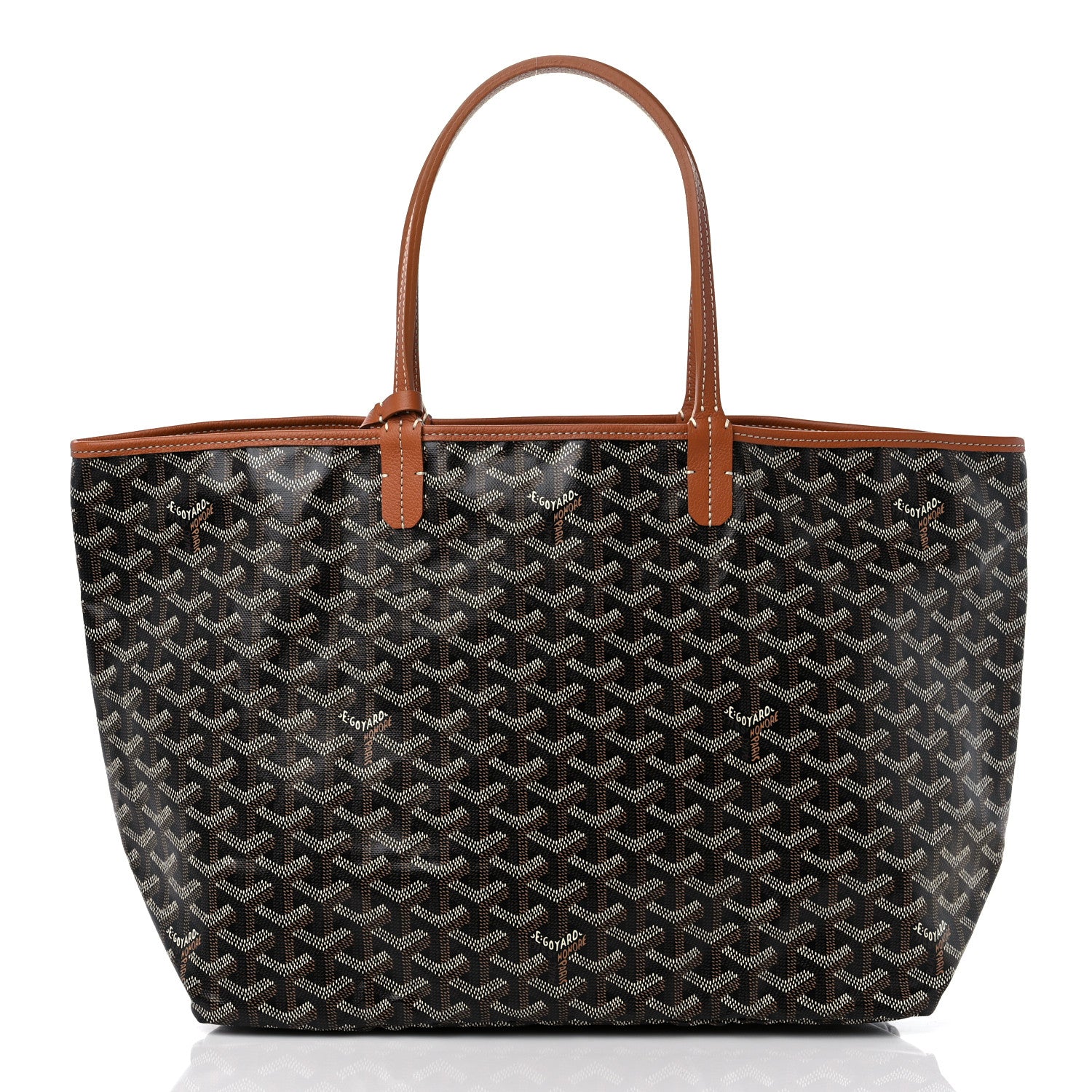 Goyard Goyardine Saint Louis PM Black Gold 3 of 10