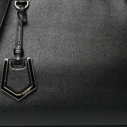 Fendi Vitello Elite Petite 2Jours Tote Black 7 of 10