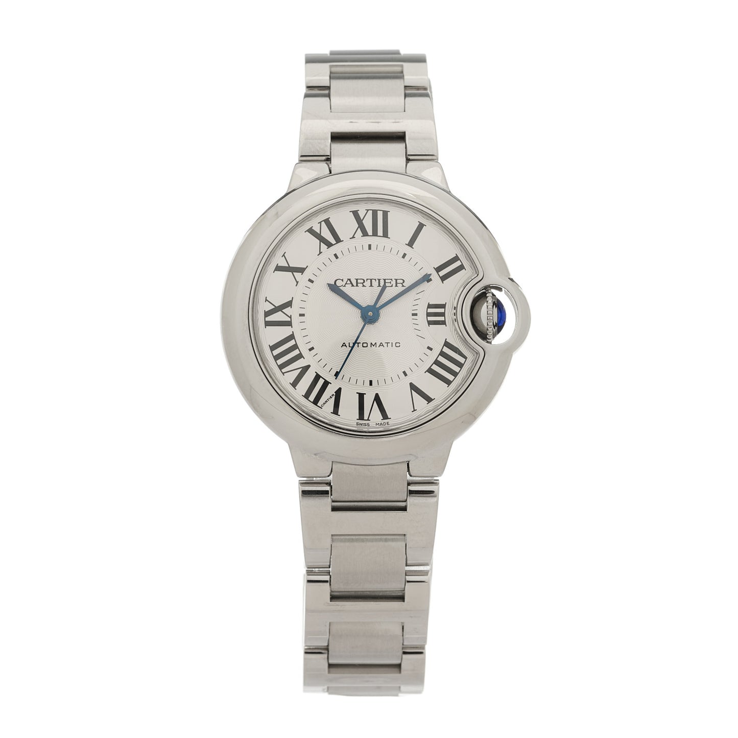 Stainless Steel 33mm Ballon Bleu De Cartier Automatic Watch