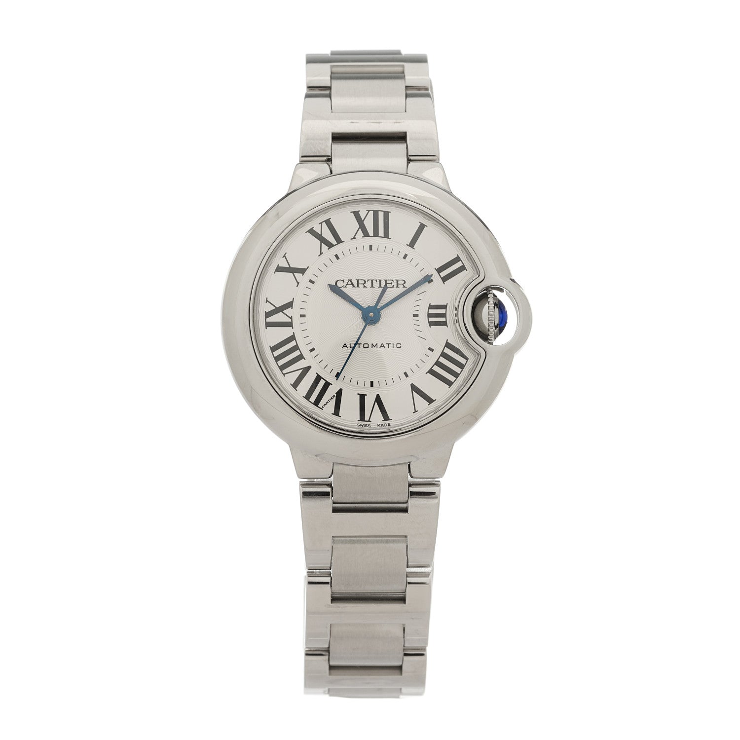 Cartier Stainless Steel 33mm Ballon Bleu De Cartier Automatic Watch 1 of 5
