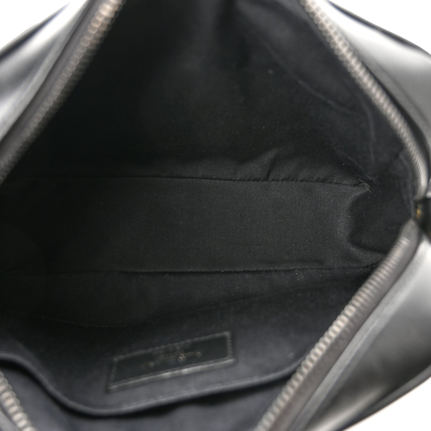 Calfskin Matelasse Monogram Lou Camera Bag Black