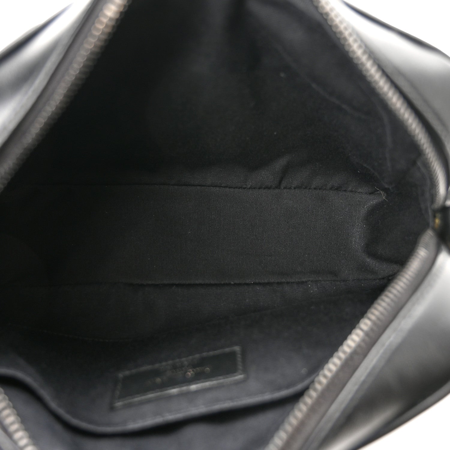 Saint Laurent Calfskin Matelasse Monogram Lou Camera Bag Black 4 of 9