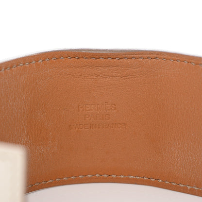Hermes Swift Collier de Chien CDC Bracelet L Craie 5 of 6