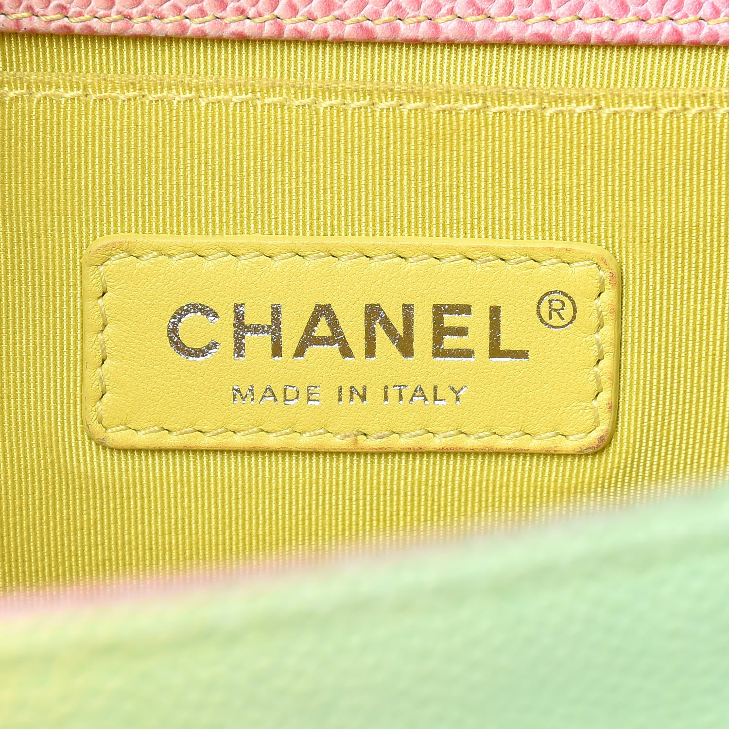 Chanel Caviar Quilted Medium Cuba Rainbow Boy Flap Multicolor 6 of 12