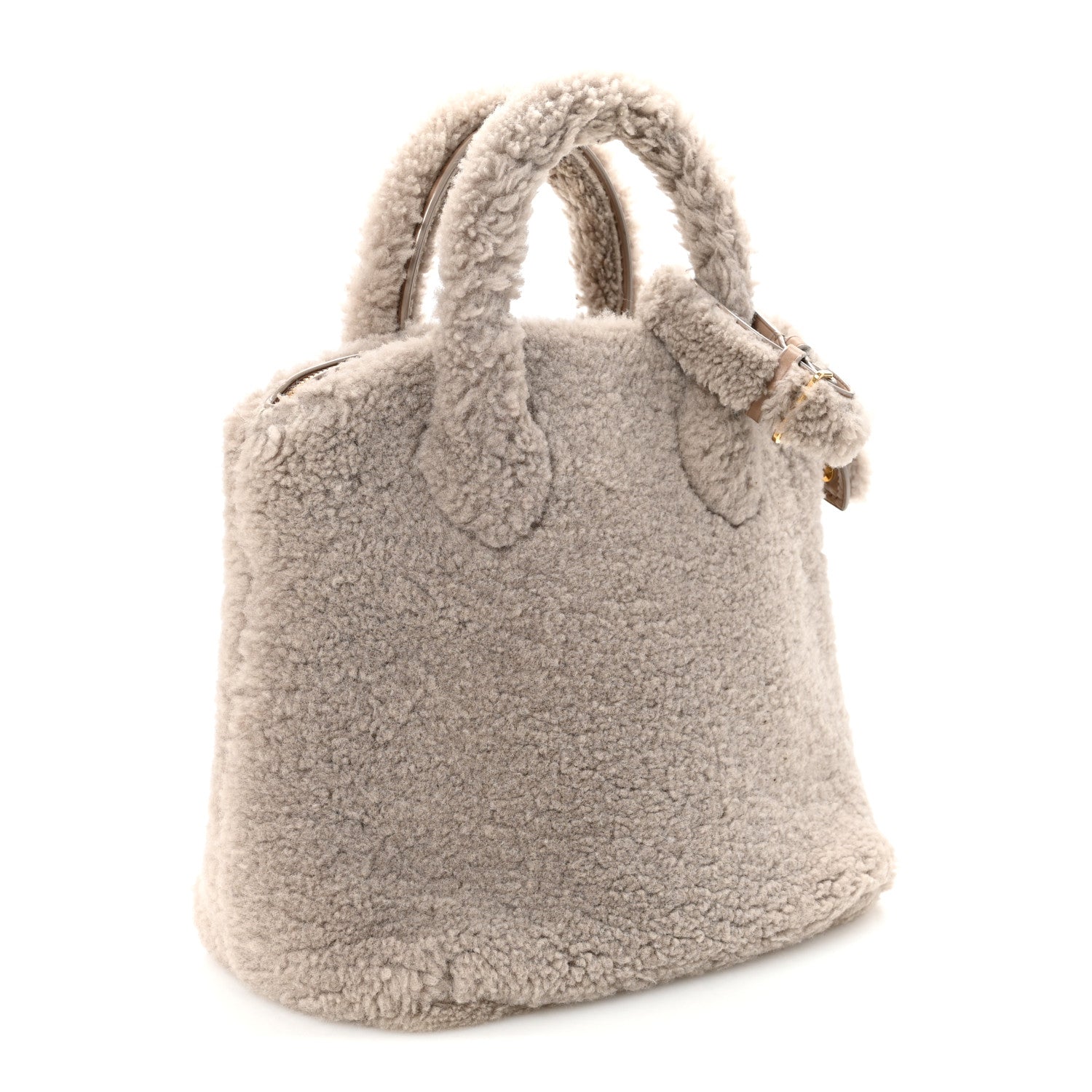 Louis Vuitton Shearling Pulsion Lockit Grey 3 of 9