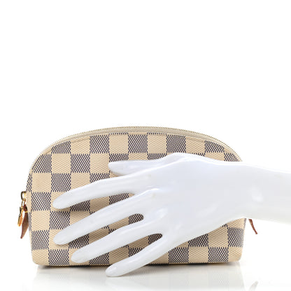 Louis Vuitton Damier Azur Cosmetic Pouch 2 of 11