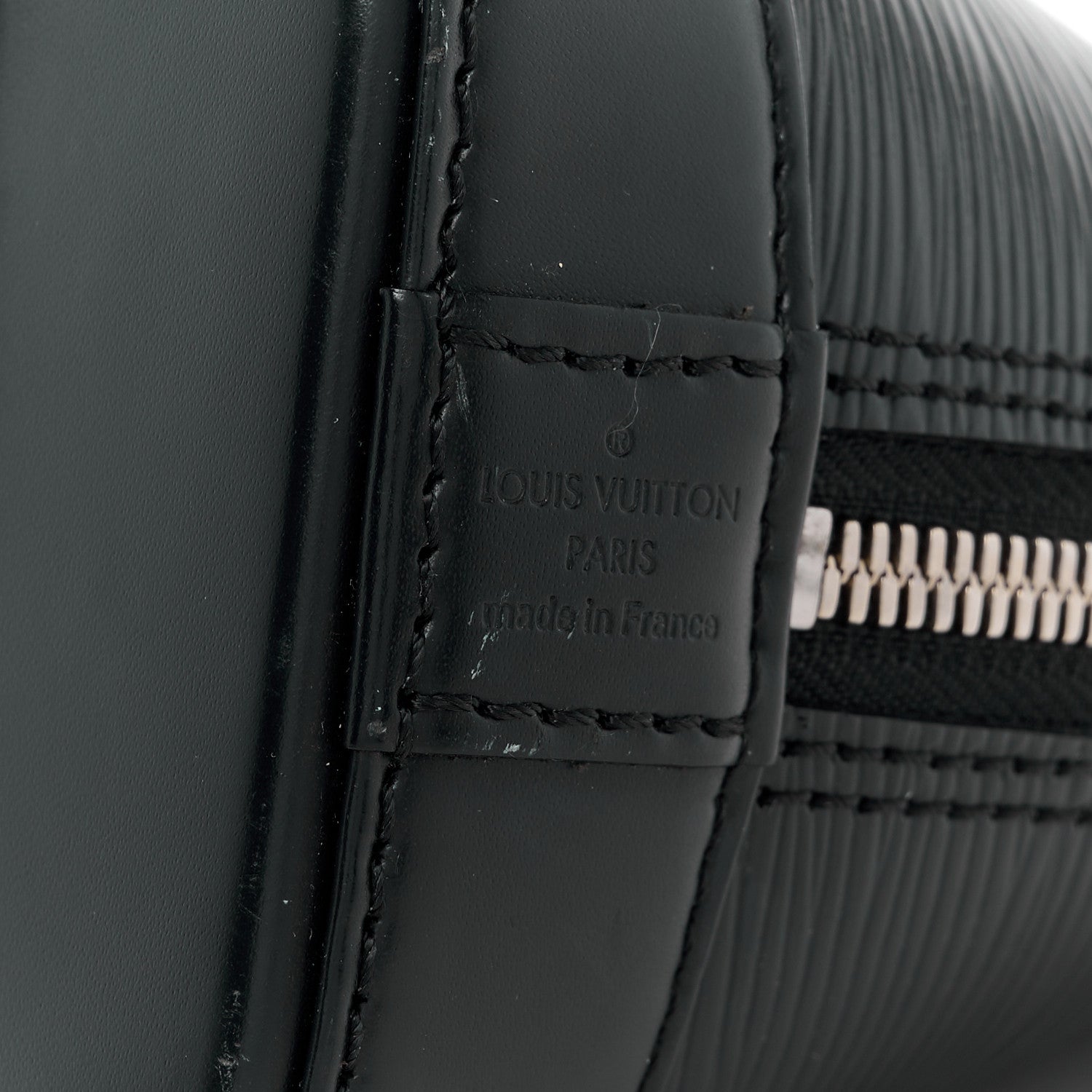 Louis Vuitton Epi Alma BB Black 9 of 12