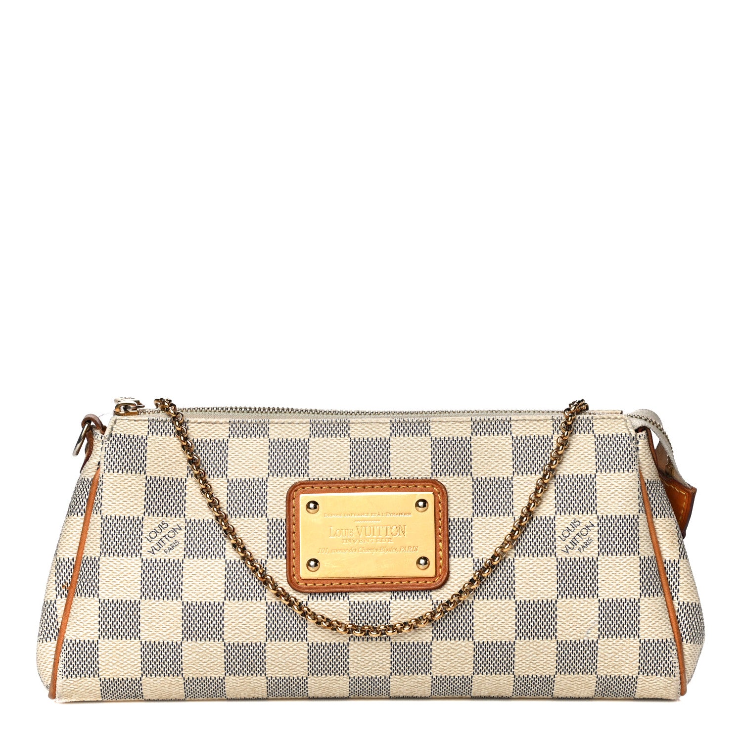Louis Vuitton Damier Azur Eva Clutch 1 of 12