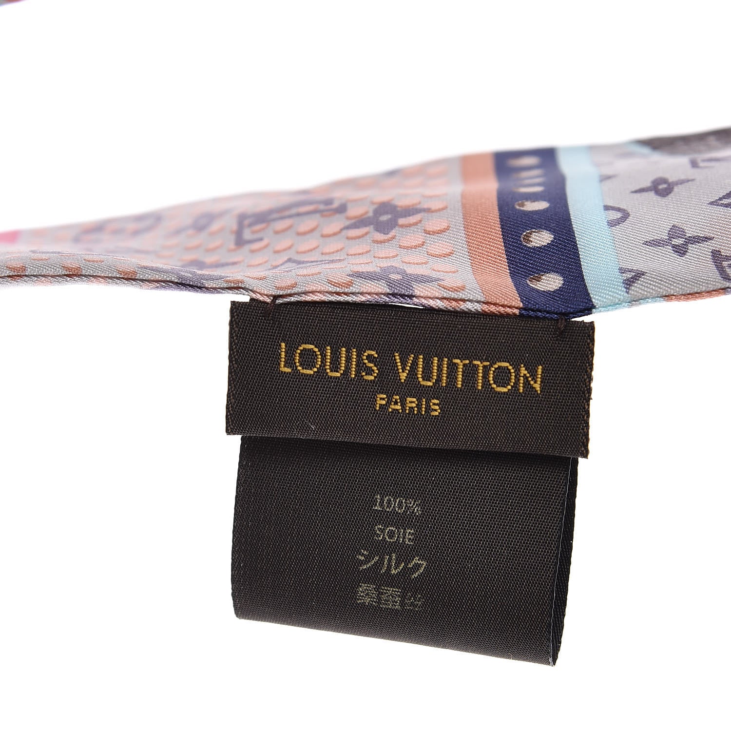 Louis Vuitton Silk Monogram Wallpaper Bandeau 3 of 3
