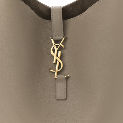 Saint Laurent Supple Calfskin Large Le 5 A 7 Soft Hobo Dusty Grey 8 of 12