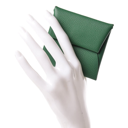 Hermes Evercolor Bastia Coin Purse Cactus 2 of 8