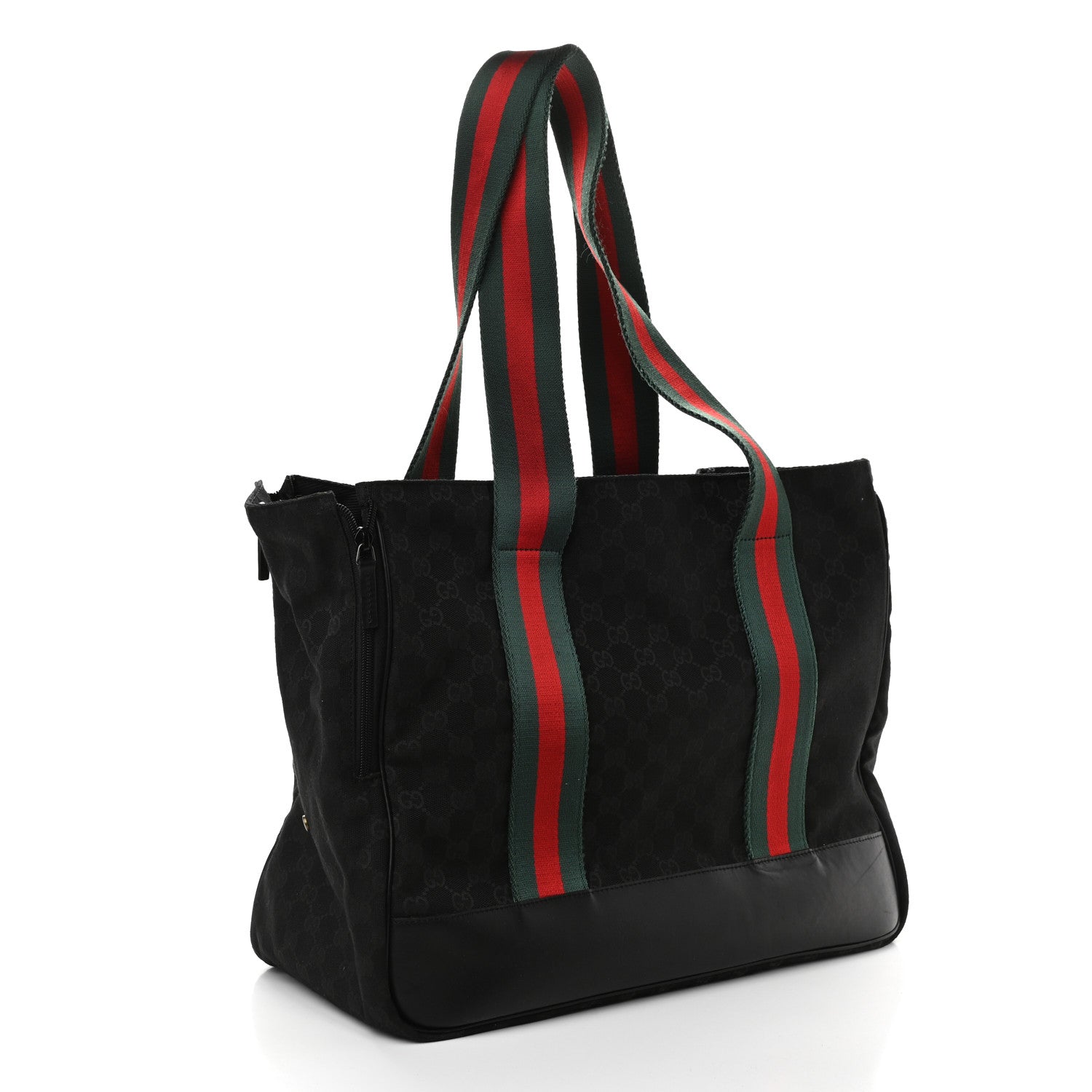 Gucci Monogram Web Dog Carrier Black 4 of 10