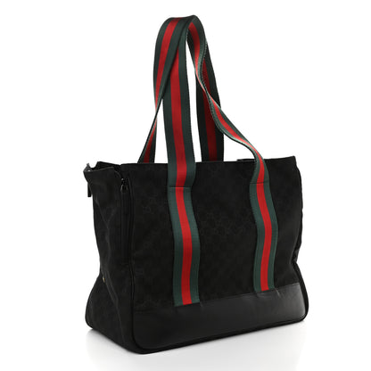 Gucci Monogram Web Dog Carrier Black 4 of 10