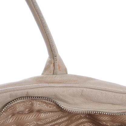Prada Vitello Bauletto Talco 21 of 28