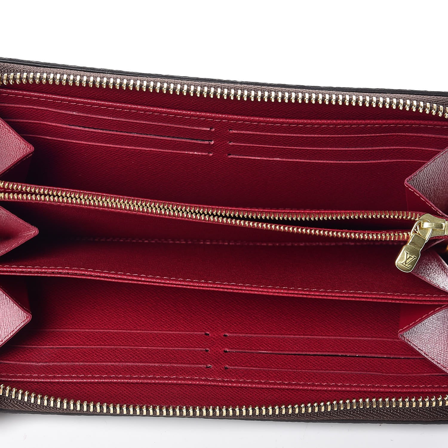 Louis Vuitton Monogram Zippy Wallet Fuchsia 7 of 9