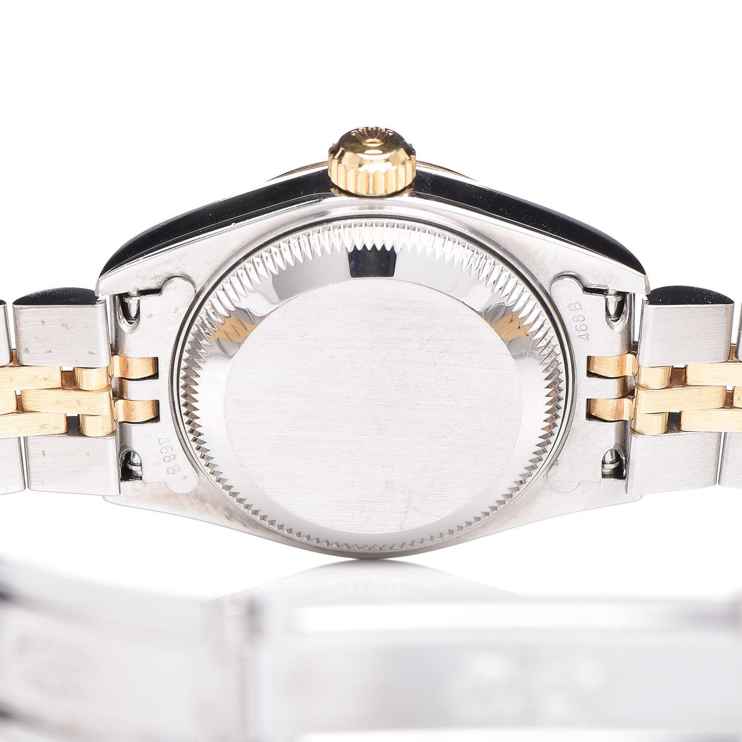 Stainless Steel 18K Yellow Gold Diamond 26mm Oyster Perpetual Datejust Watch Champagne 79173