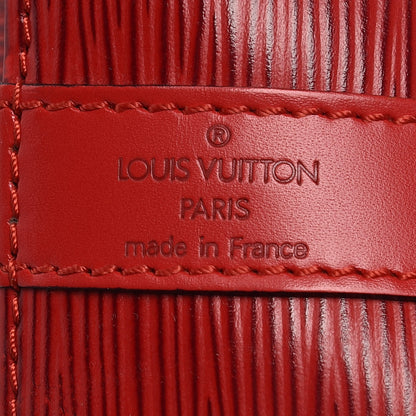 Louis Vuitton Epi Petit Noe Castillan Red 8 of 16