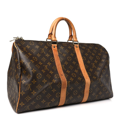 Louis Vuitton Monogram Keepall 45 3 of 11