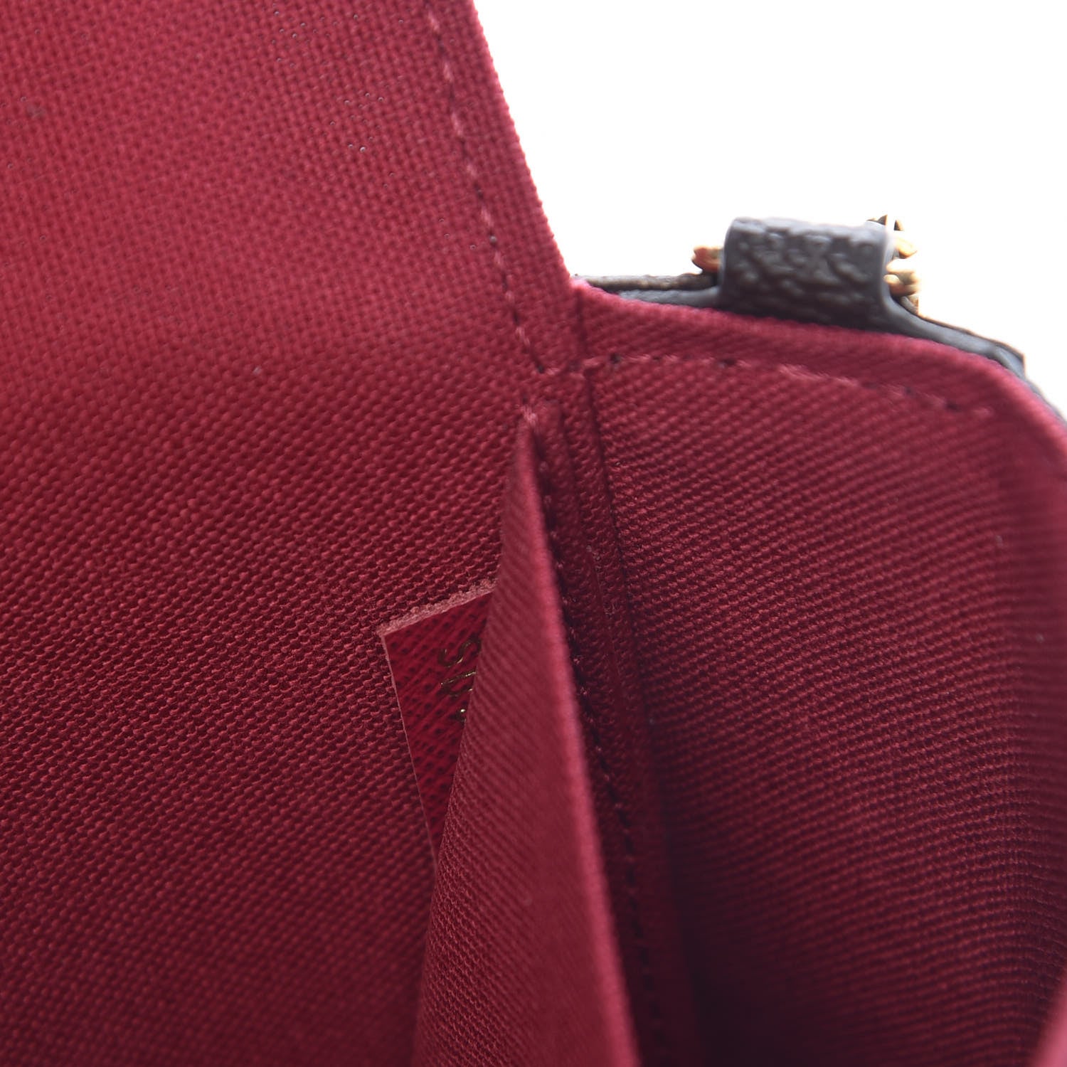 Louis Vuitton Monogram Pochette Felicie Chain Wallet Fuchsia 12 of 16