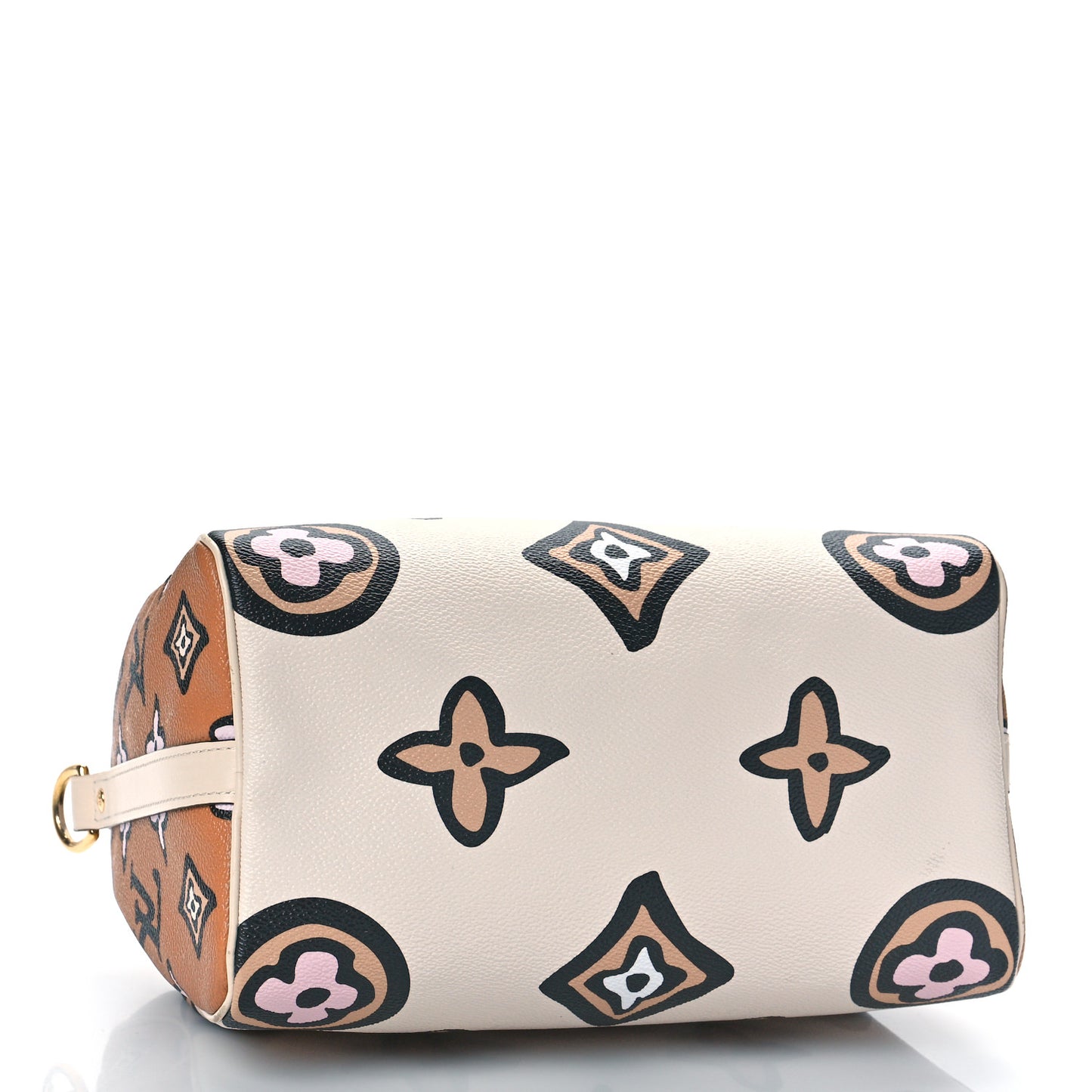 Monogram Giant Wild At Heart Speedy Bandouliere 25 Creme