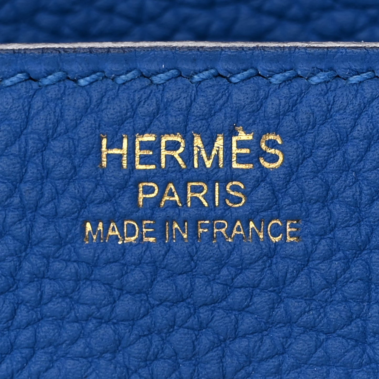 Togo Birkin 30 Bleu Zellige