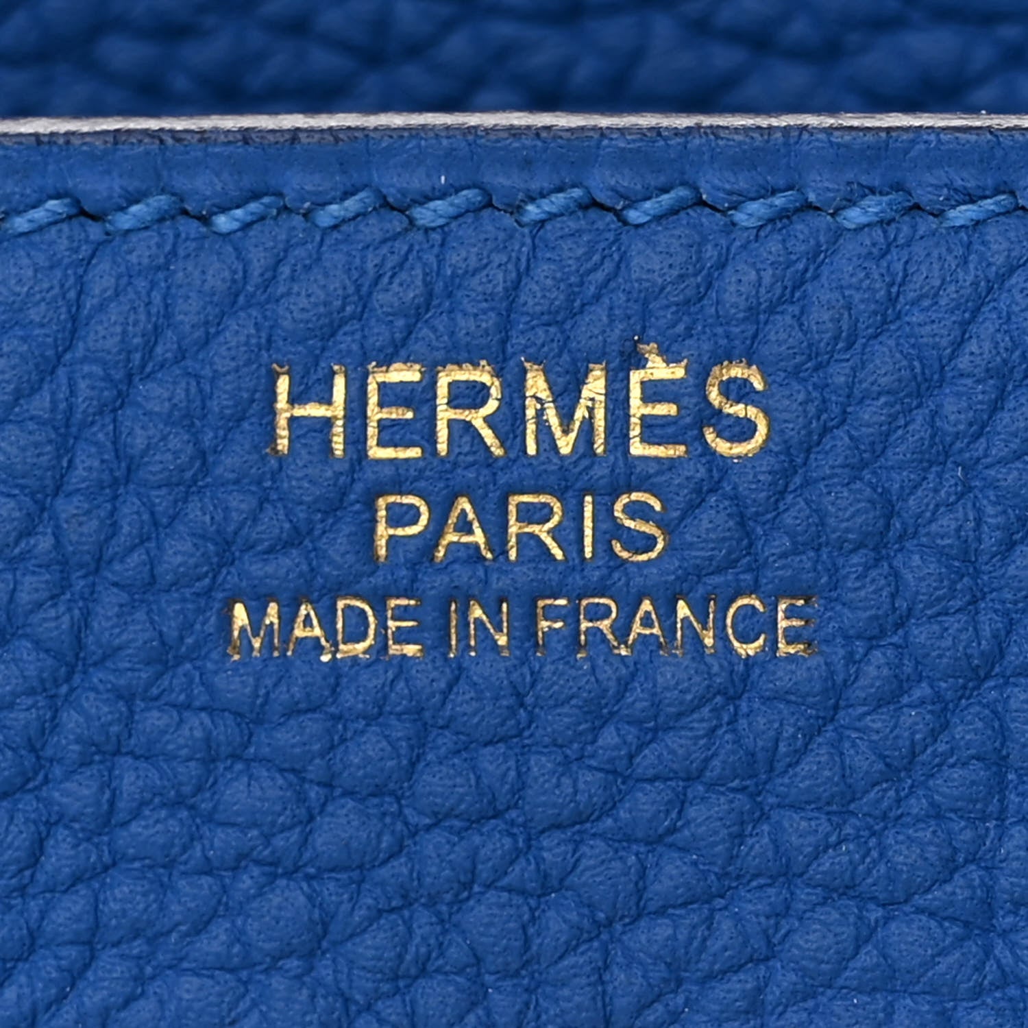 Hermes Togo Birkin 30 Bleu Zellige 6 of 12