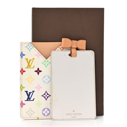 Louis Vuitton Monogram Multicolor Mirror and Case Pouch White 9 of 9