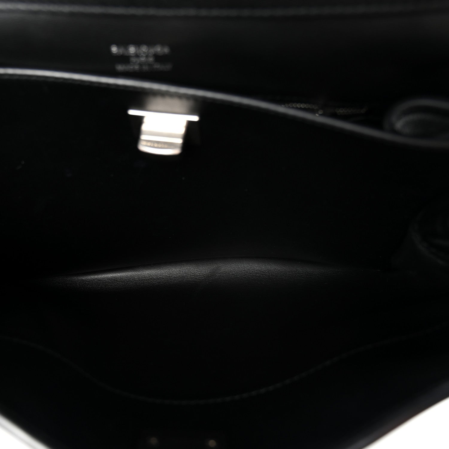 Balenciaga Natural Smooth Calfskin Small Rodeo Top Handle Handbag Black 5 of 9