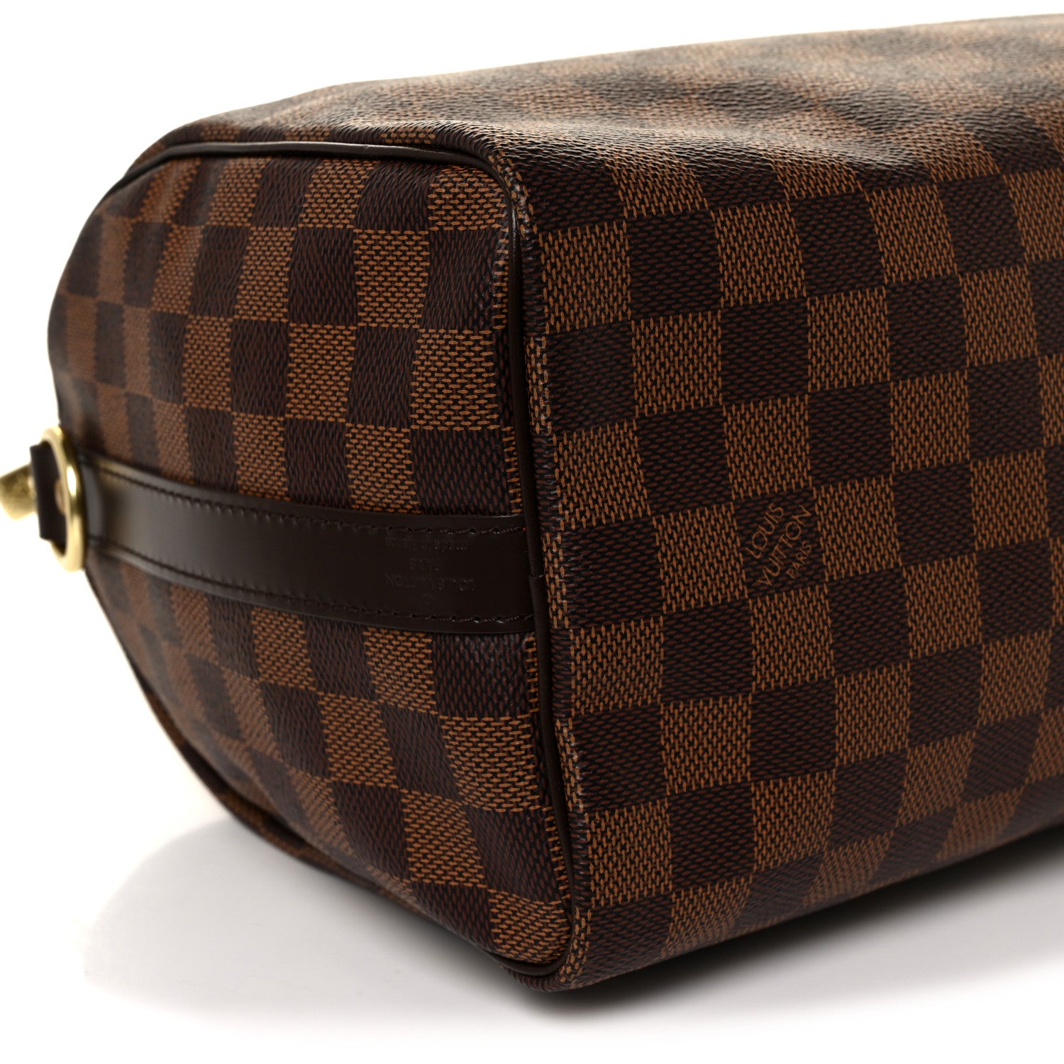 Louis Vuitton Damier Ebene Speedy Bandouliere 25 10 of 13