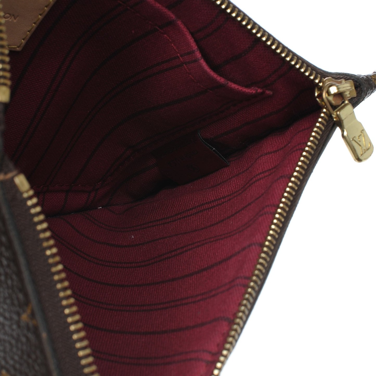 Monogram Neverfull MM GM Pochette Fuchsia