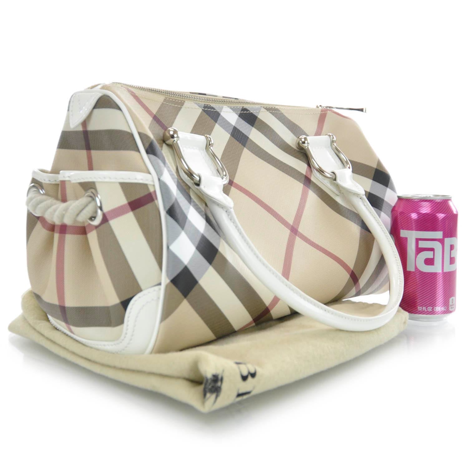 Burberry House Check Nautical Satchel 3 of 7