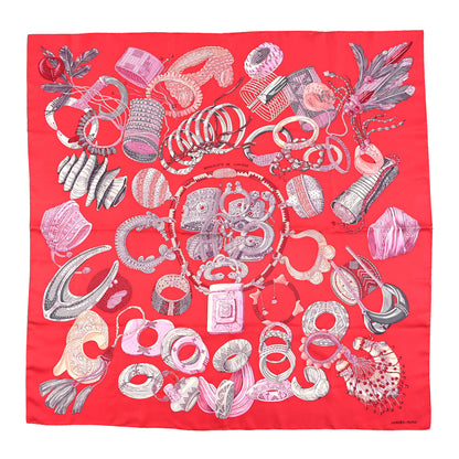 Hermes Silk Bracelets de Lumiere Scarf 90 1 of 3