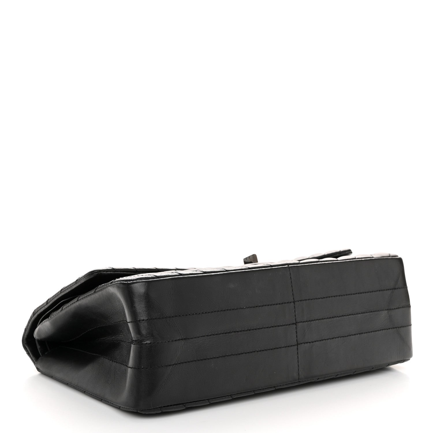 Chanel Aged Calfskin Chevron 2.55 Reissue 226 So Black 4 of 13