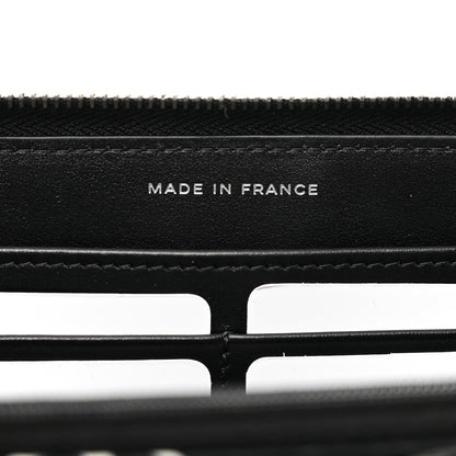 Chanel Caviar Quilted CC Logo Long Zipped Wallet Black 7 of 9