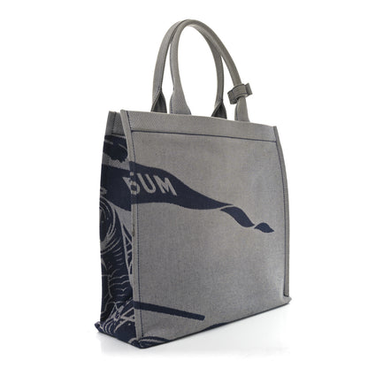 Burberry Canvas EKD Square Tote Knight 4 of 10