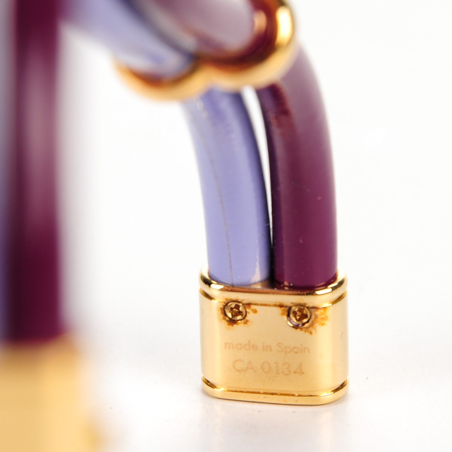 Louis Vuitton Vernis Keep It Twice Bracelet 17 Lilac Amethyste 4 of 4