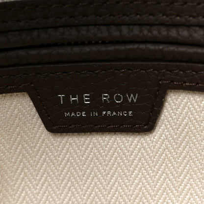 The Row Matte Grained Calfskin Marlo 17 Deep Brown 5 of 8